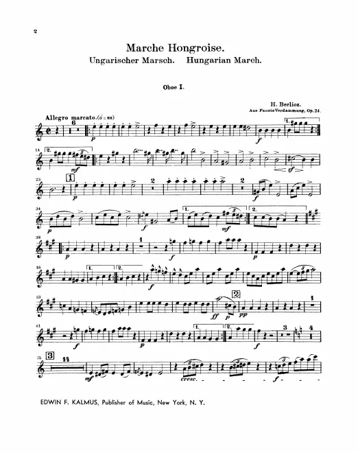 Oboe 1, 2