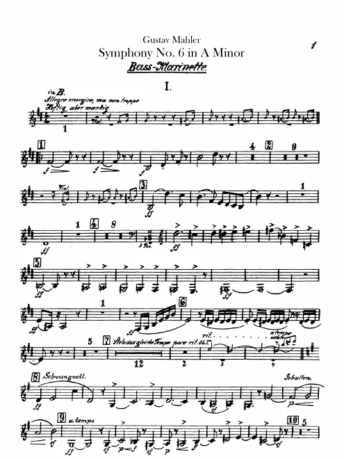 Bass Clarinet (B/A)