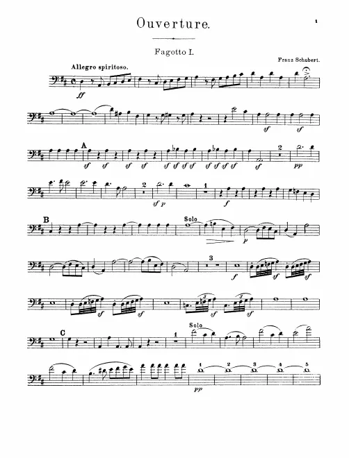 Bassoon 1, 2