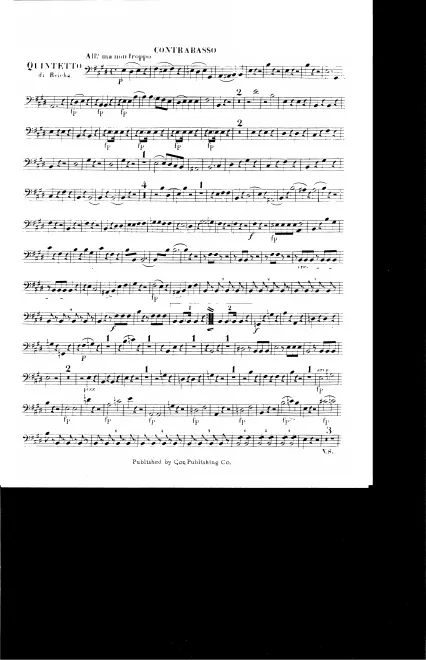 Double Bass (ad lib.)
