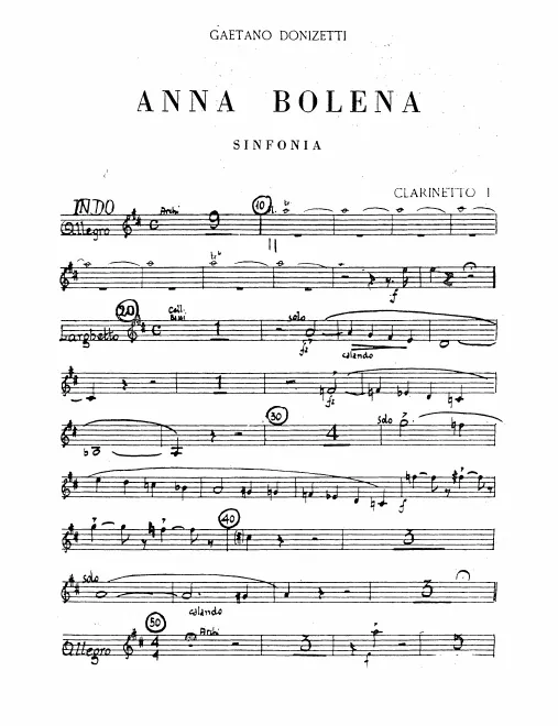 Clarinet 1 (C/B♭/A)