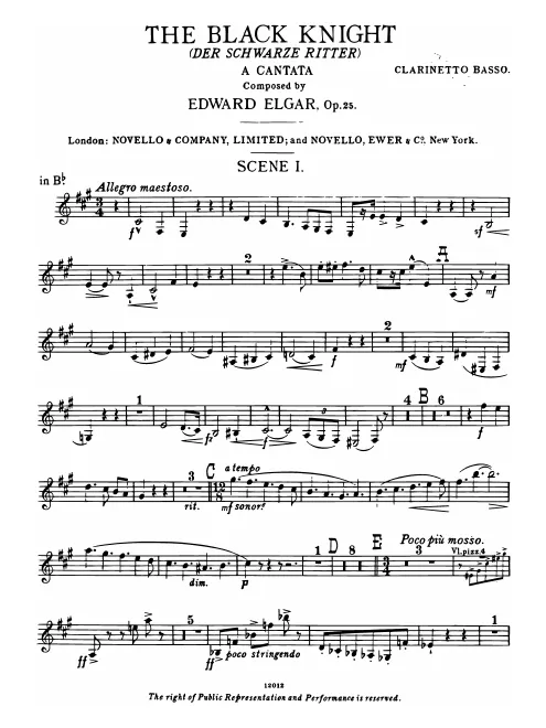 Bass Clarinet (B)