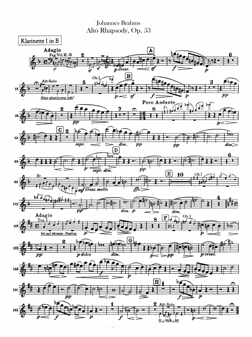 Clarinet 1, 2 (B)