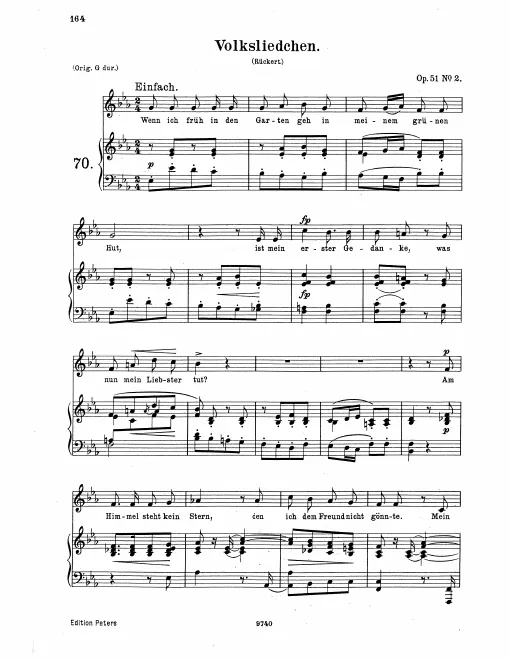 Complete Score (low voice / )