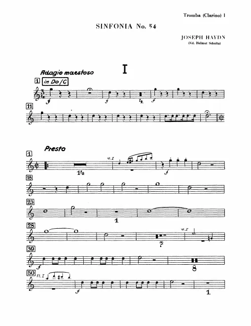 Trumpet 1, 2 (C)