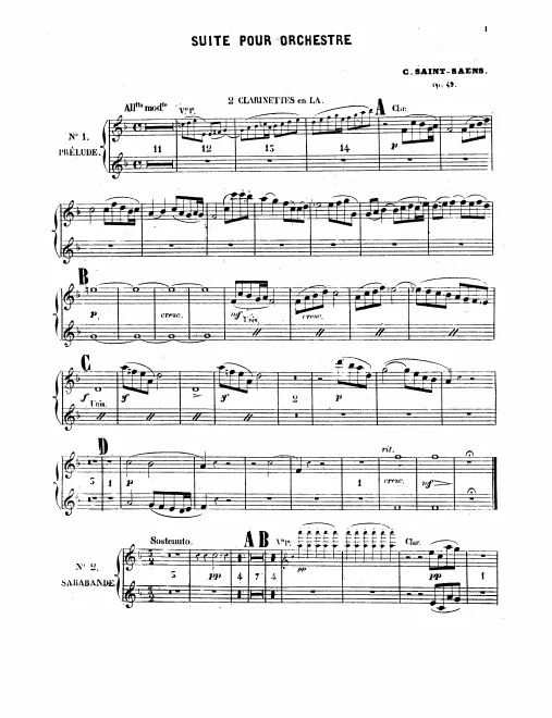 Clarinet 1/2 (A)