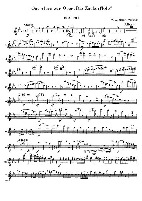 Flute 1, 2