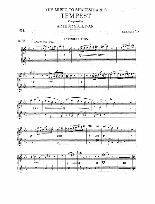 Clarinet 1/2 (B/A)