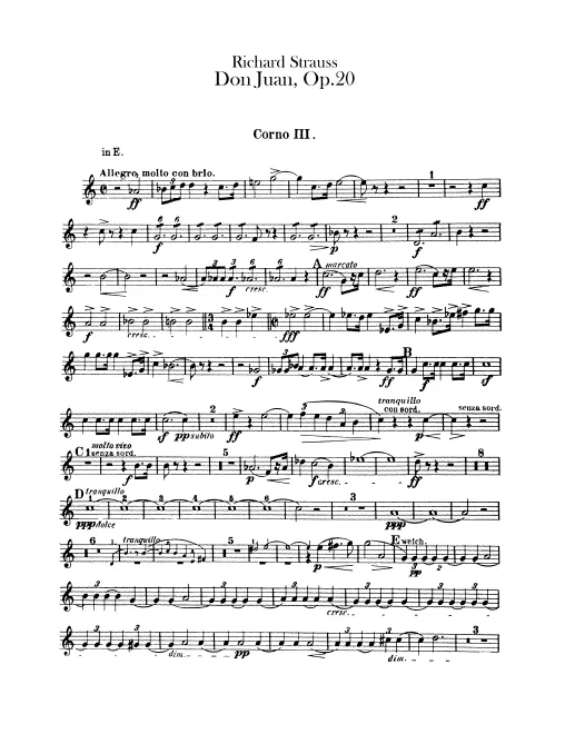 Horn 3 (E/F)