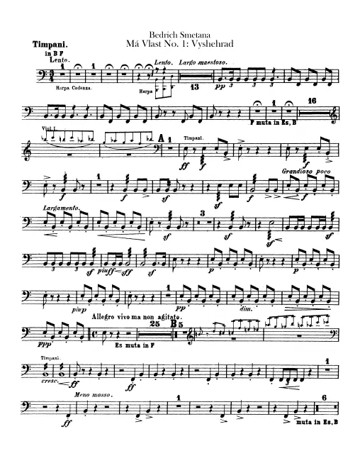 Timpani, Cymbals, Triangle