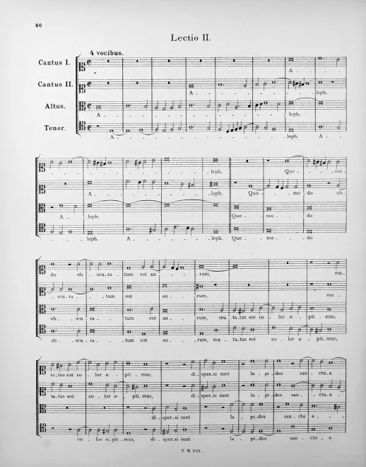 Complete Score (extended version in Capella Sistina, MS 186)
