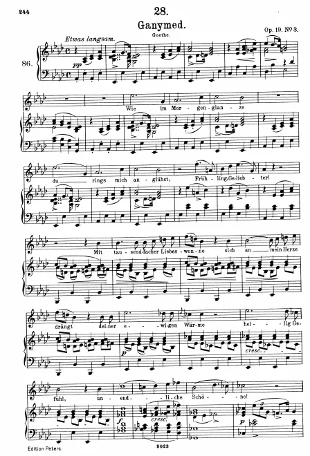 Complete Score (original key, )