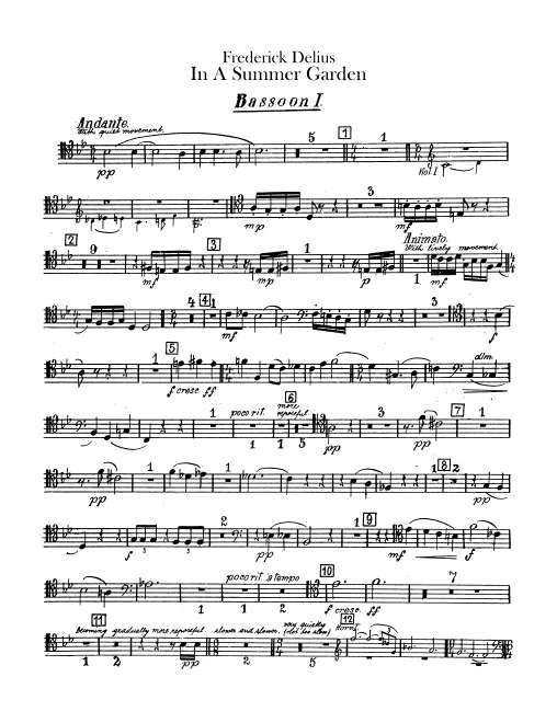 Bassoon 1, 2, 3