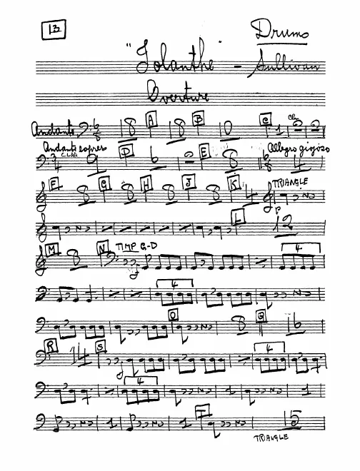 Timpani/Triangle/Snare Drum/Bass Drum/Cymbals
