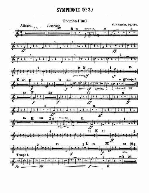 Trumpet 1, 2 (C)