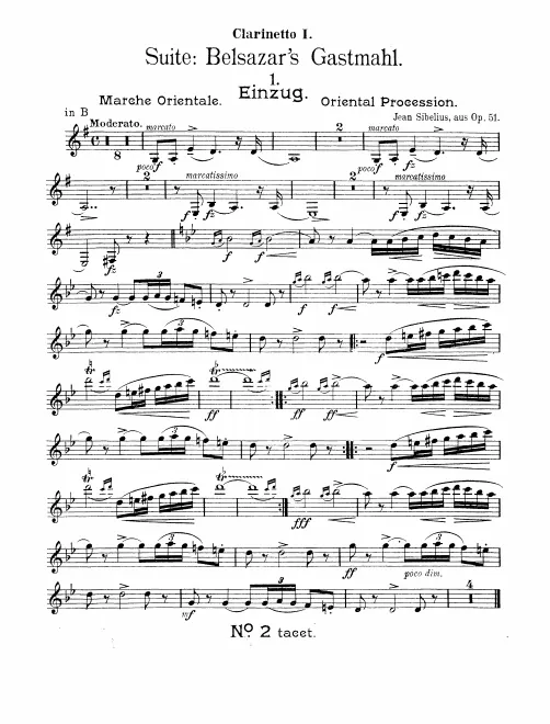Clarinet 1, 2 (A/B)