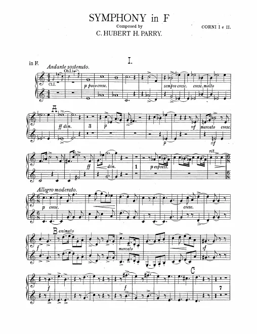 Horn 1/2, 3/4 (D/F)