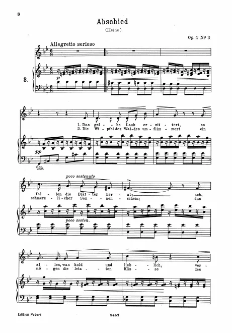 Complete Score (original key; )