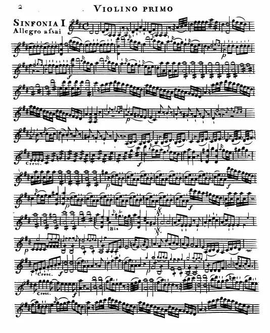 Violins I