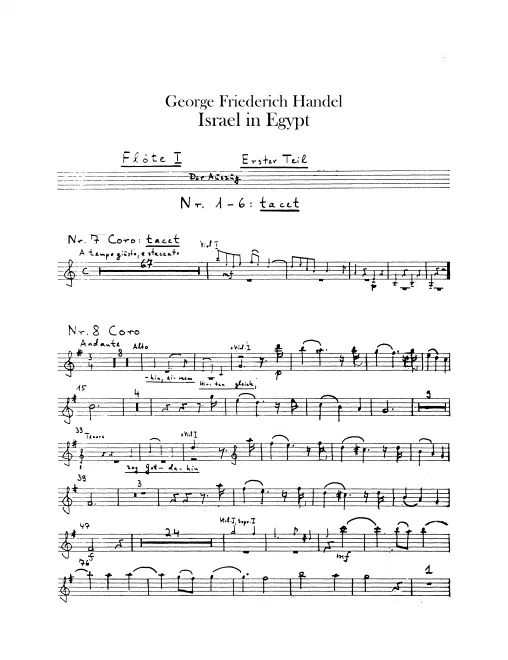 Flute 1, 2