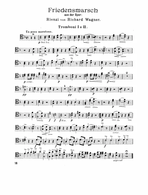 Trombone 1/2, 3, Tuba