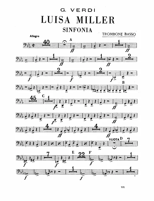 Bass Trombone (Tuba ad. lib)