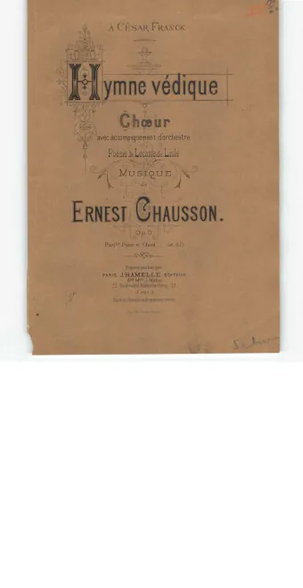 Vocal score