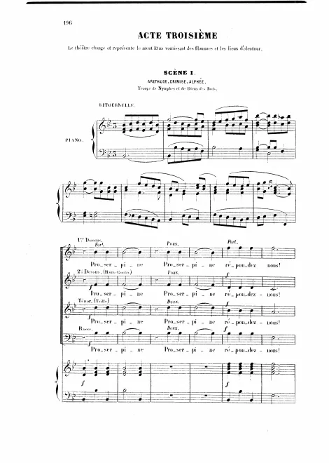 Act III - Act IV - Act V
