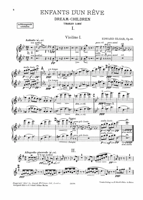 Violins I