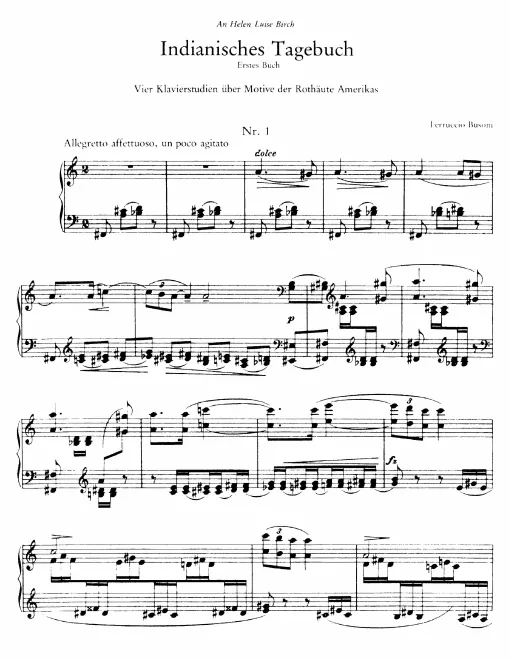 1. Allegro affetuoso, un poco agitato