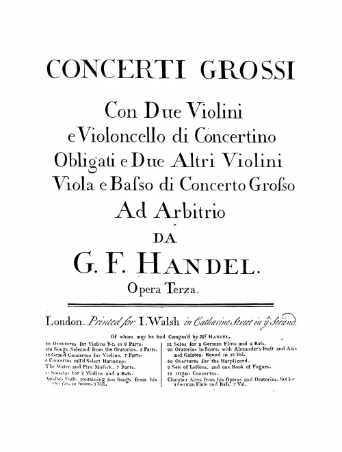 Continuo (Basses, Keyboard, etc.)