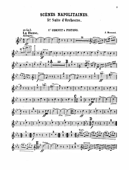 Cornet 1, 2/3 (A/B)