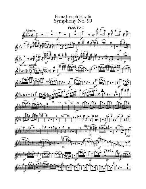Flute 1, 2