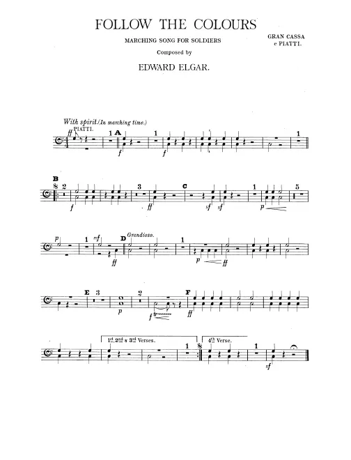 Bass Drum/Cymbals/Triangle