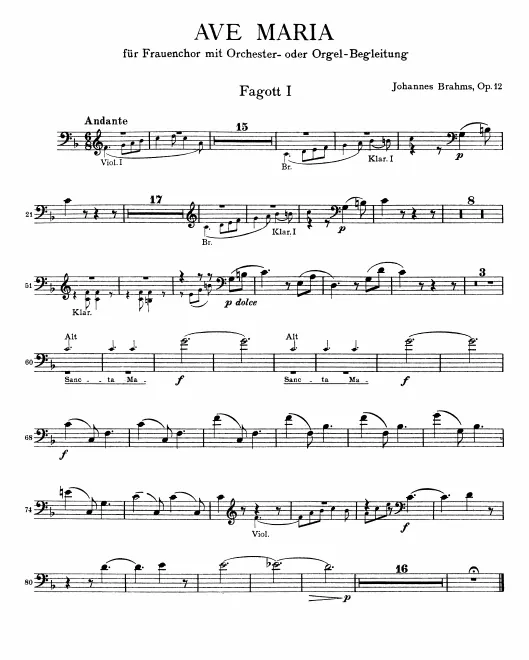 Bassoon 1, 2