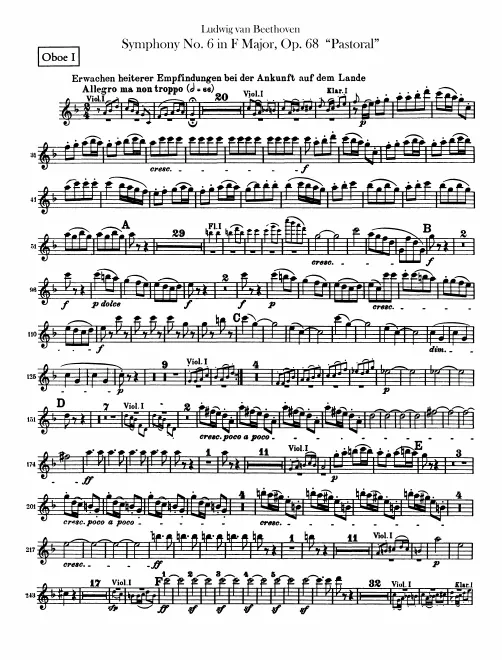 Oboe 1, 2