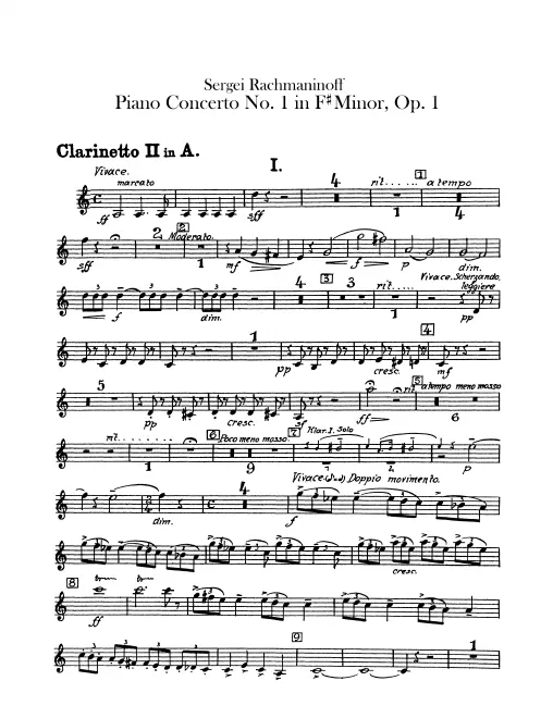 Clarinet 2 (A)