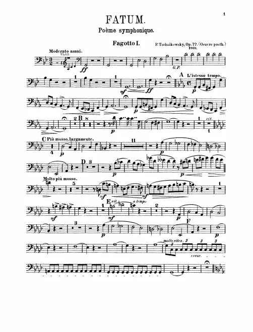 Bassoon 1, 2