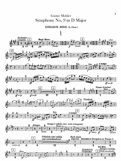 Oboe 4/English Horn