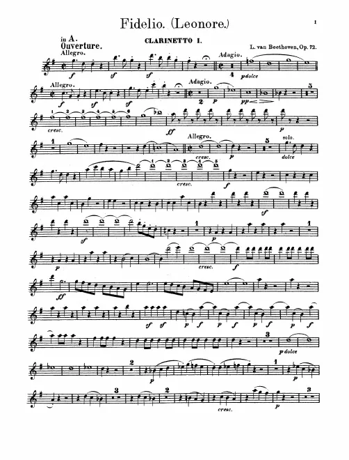Clarinet 1