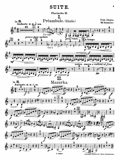 Clarinet 2 (A/B)