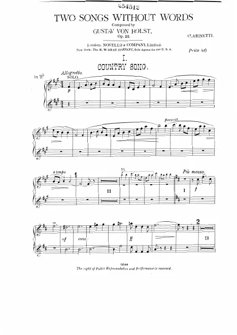 Clarinet 1/2 (B)