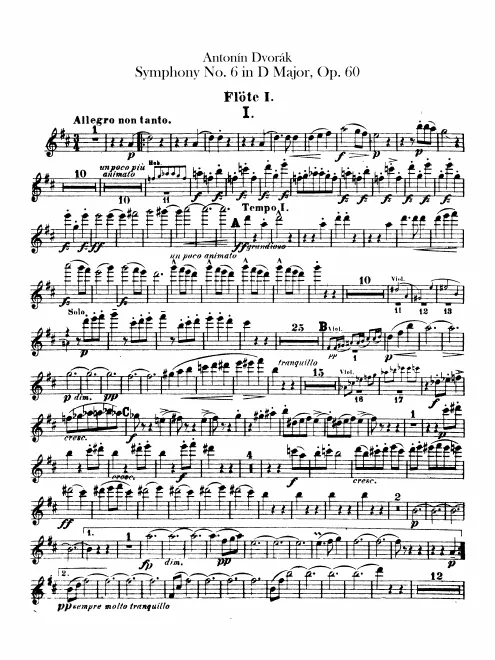 Flute 1, 2