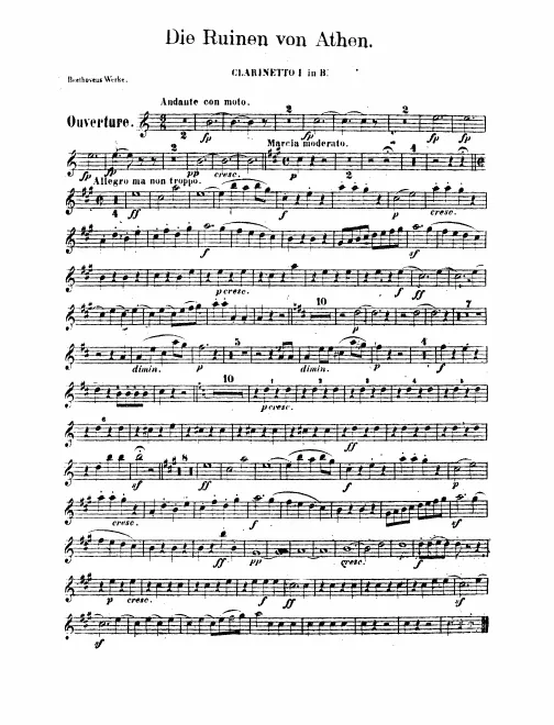 Clarinet 1, 2