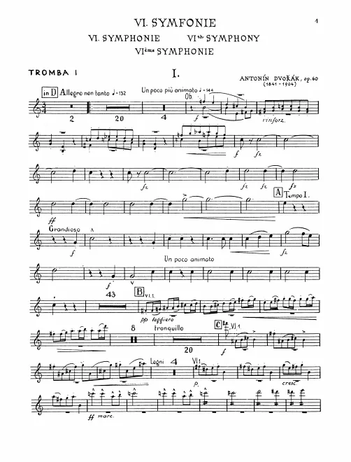 Trumpet 1, 2 (D, B)