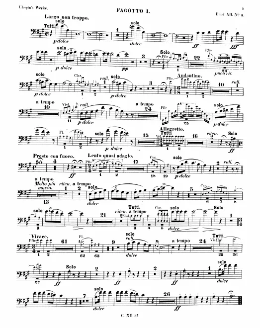 Bassoon 1, 2