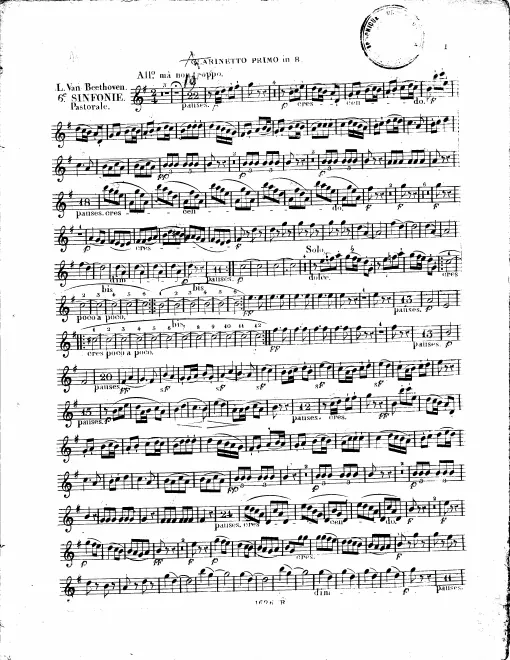 Clarinet 1, 2 (B)