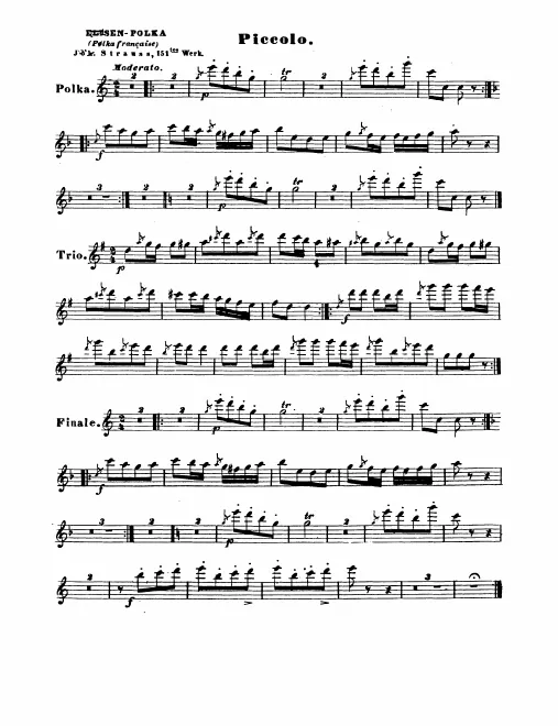 Piccolo, Flute