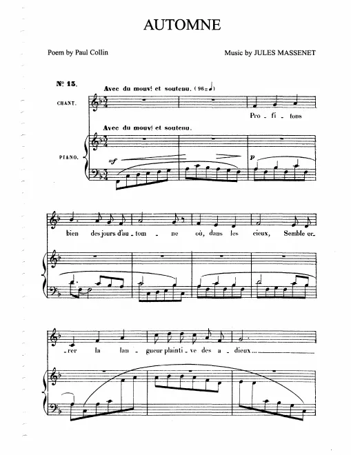 Complete Score (F major, medium voice)