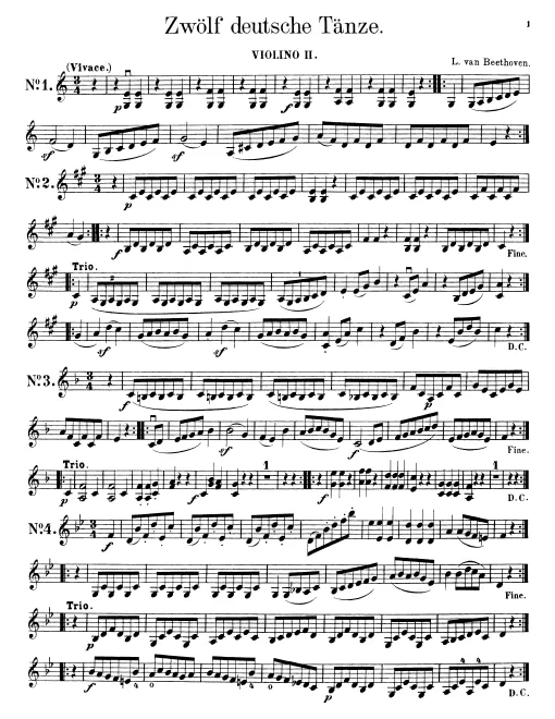 Violins II